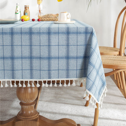 Casual Checkered Tablecloth