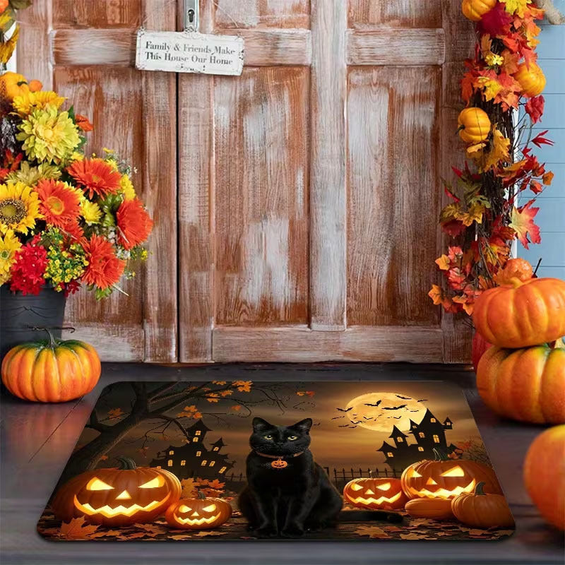 Horror-Themed Welcome Mat Acalora