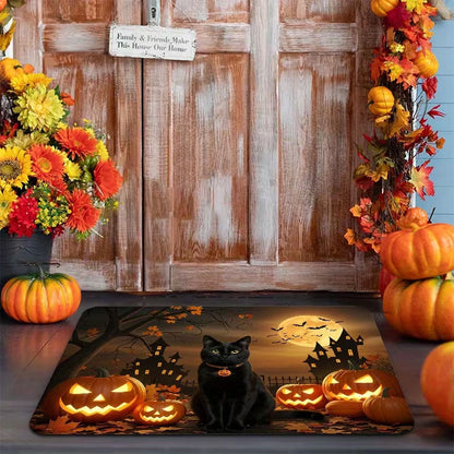 Horror-Themed Welcome Mat Acalora