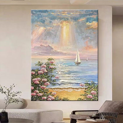 Scenic Seascape Canvas Wall Art