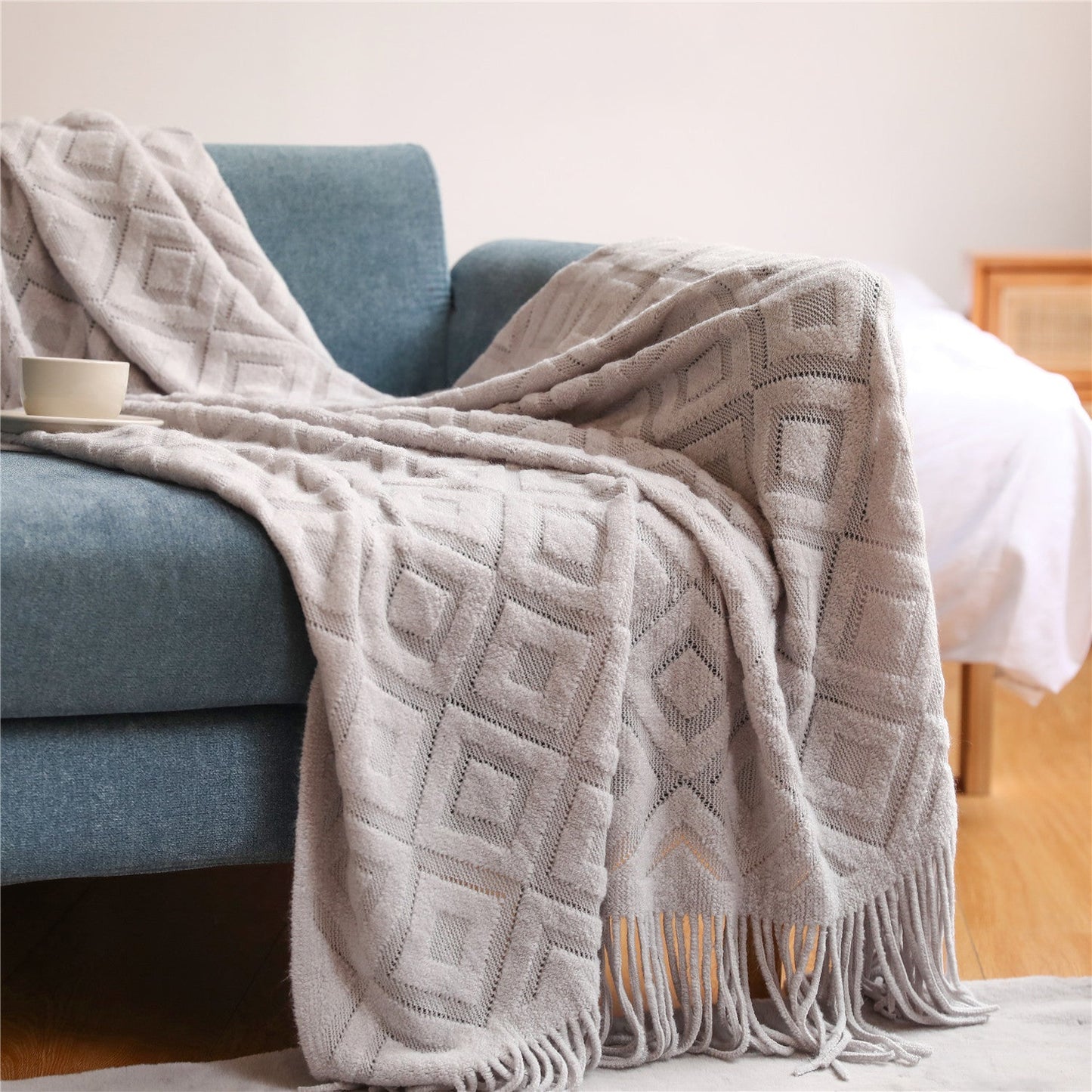 Cozy Decorative Woven Throw Blanket
