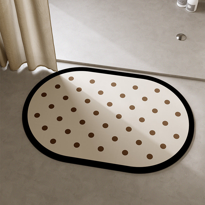 Playful Cat-Themed Bath Mat
