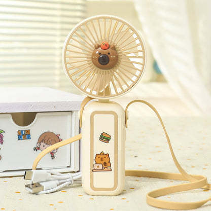 Unisex Portable Handheld Fan with Cute Animal Design Karnz