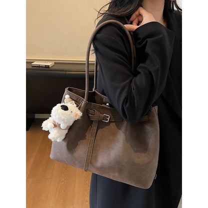Versatile Leather Tote Bag Acalora