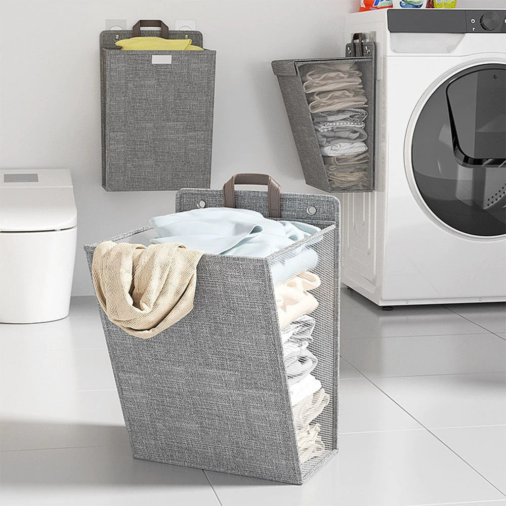 Wall-mounted laundry basket Acalora