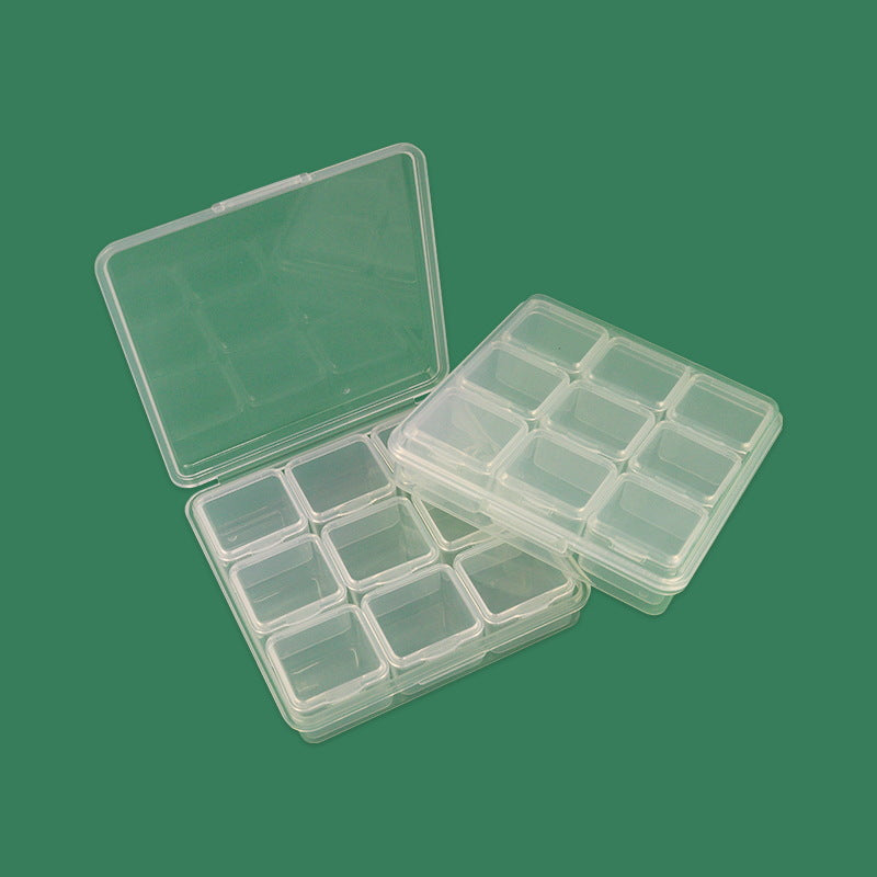 9-Compartment Clear Storage Organizer Acalora