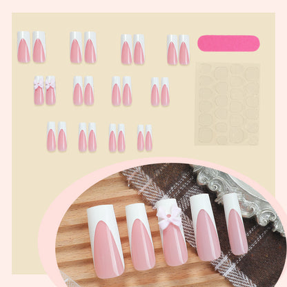 Charming Decorative Press-On Nail Set Acalora