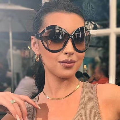 Ladies extravagant shaped sunglasses Bowlift