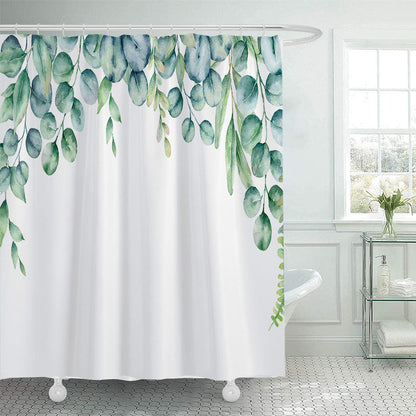Leafy Botanical Shower Curtain