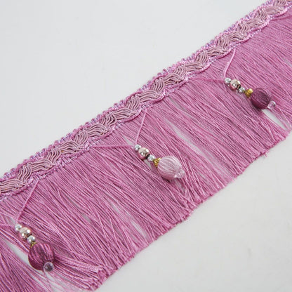 Luxury Fringe Braid with Bead Trim Acalora