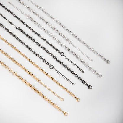 Contemporary Oval Link Chain Necklace Acalora