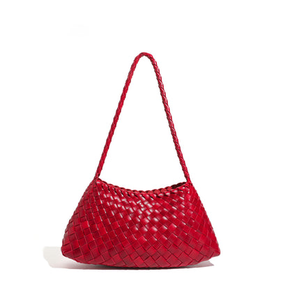 Textured Woven Slouchy Shoulder Bag Acalora