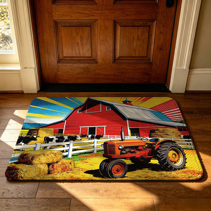 Unisex Vintage Farmhouse Welcome Mat