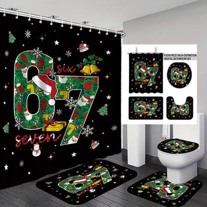 Colorful Dessert-Themed Bathroom Set