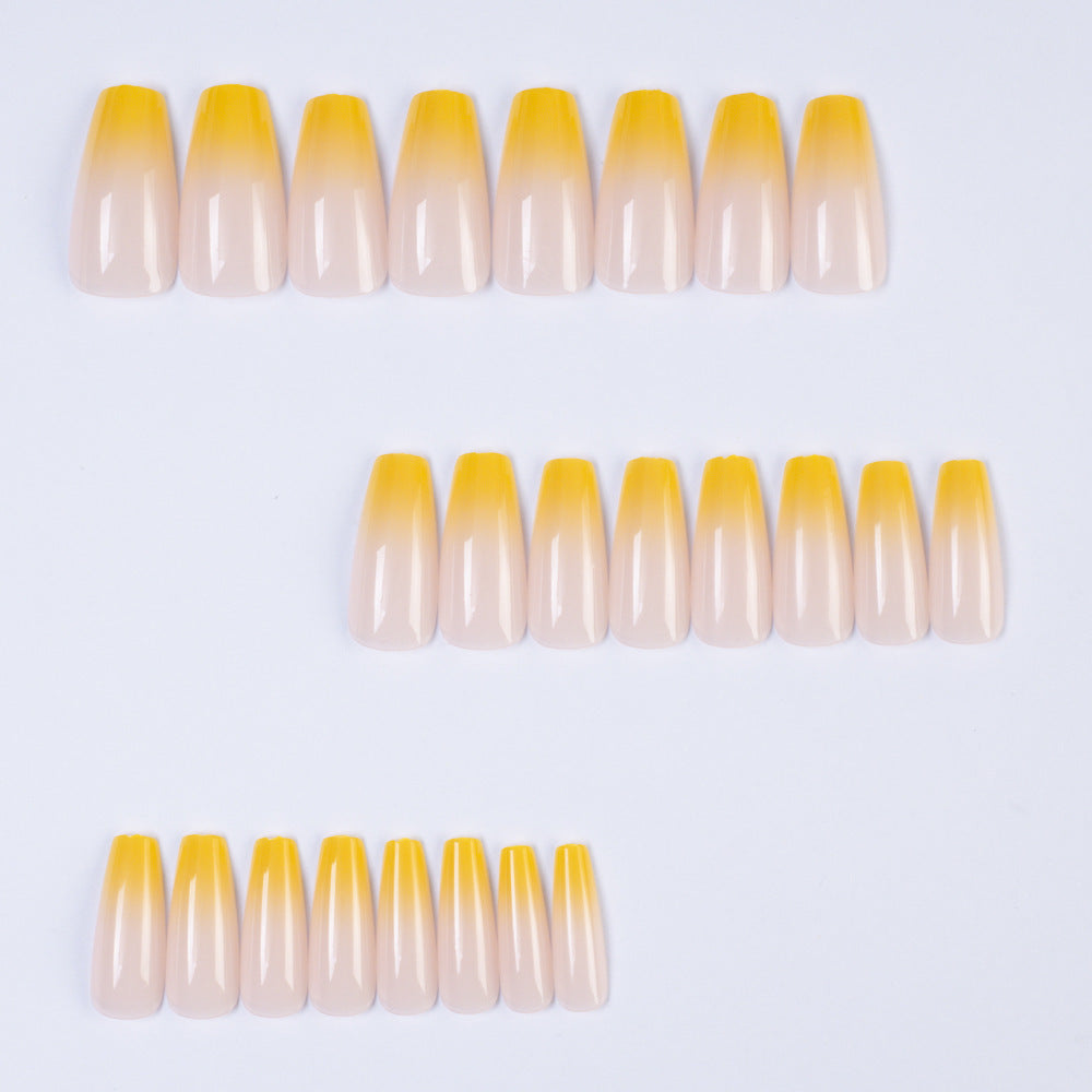 Acrylic Nail Set with Ombre Effect Acalora