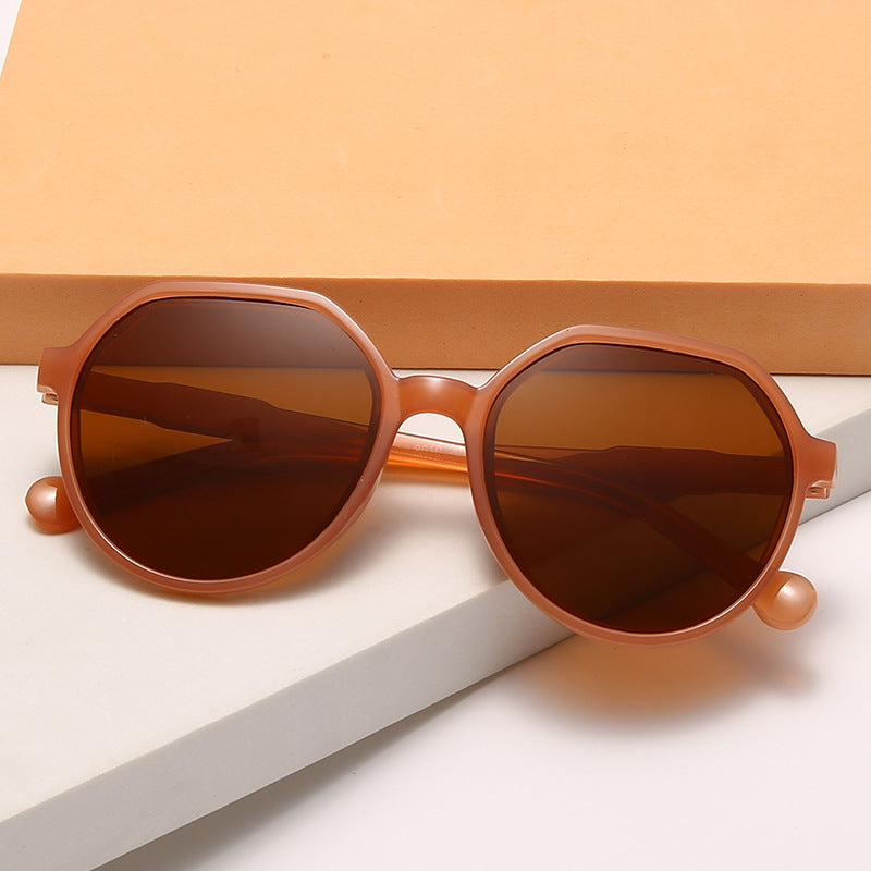 Women's fashionable sunglasses with distinctive octagonal design Bowlift