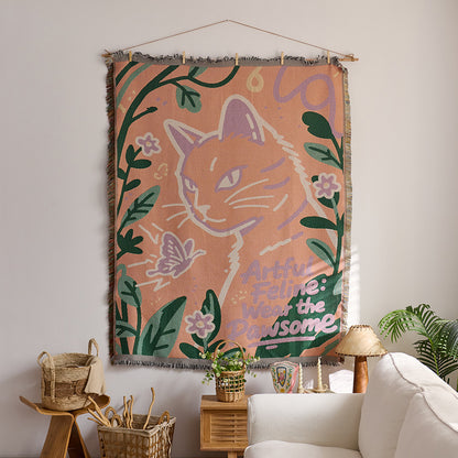 Artistic Tapestry Blanket