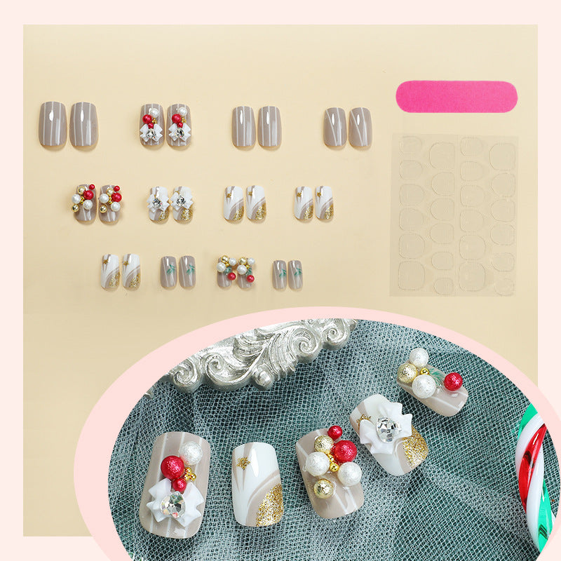 Decorative Press-On Nail Art Kit Acalora