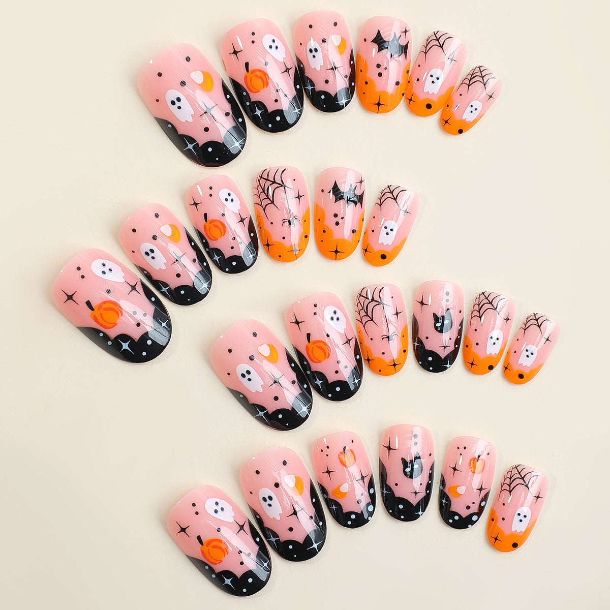 Halloween Themed Press-On Nail Set Acalora 1788495966