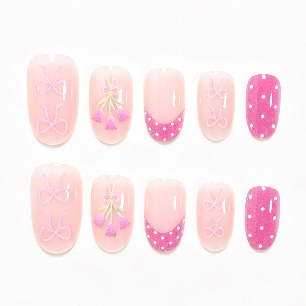 Artistic Floral Nail Art Design Acalora