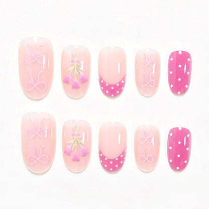 Artistic Floral Nail Art Design Acalora