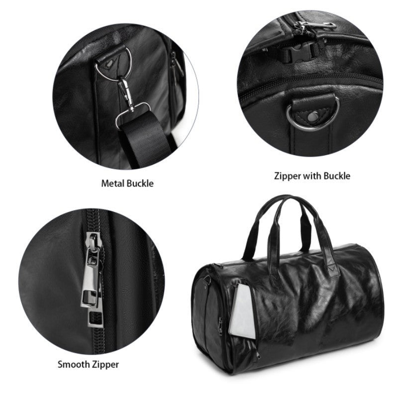 Premium Leather Duffle Bag Acalora