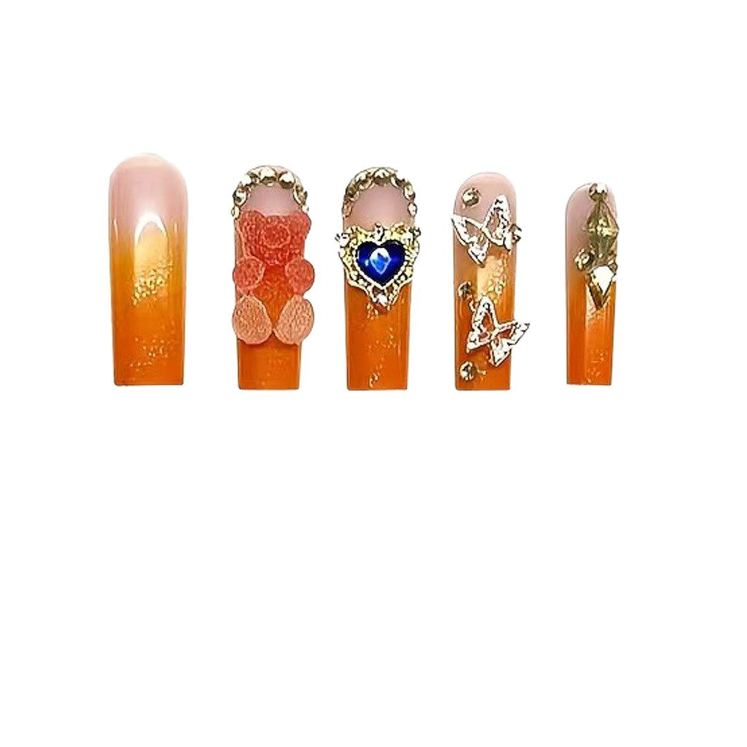 Glamorous Press-On Nail Art Set Acalora