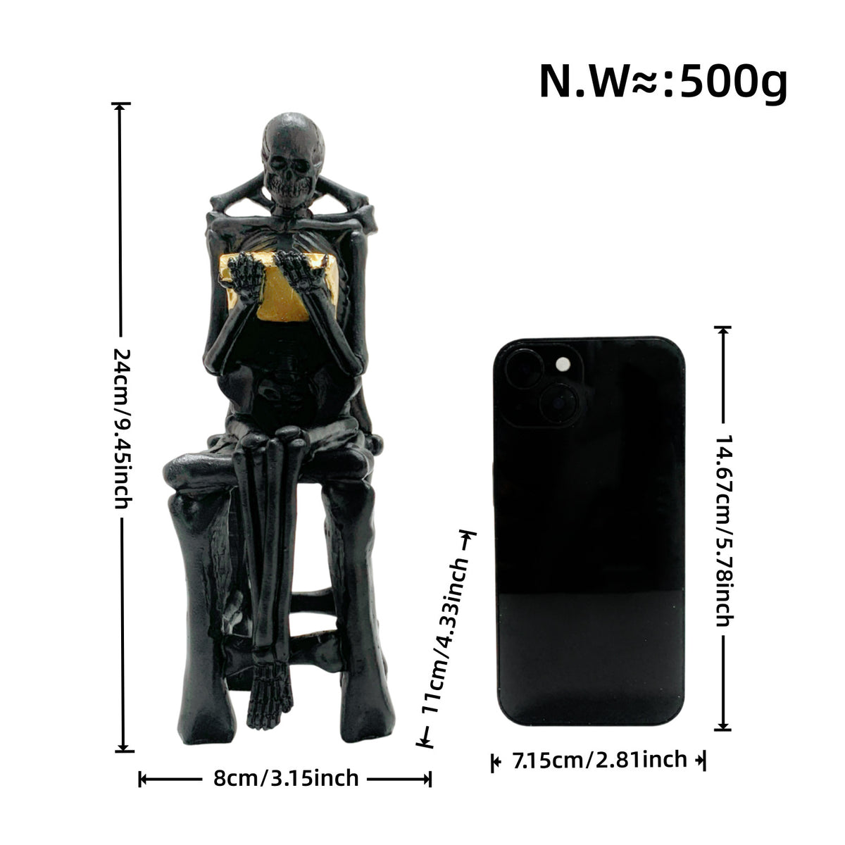 Artistic Skeleton Figure Acalora