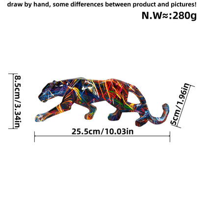 Decorative Panther Sculpture Acalora