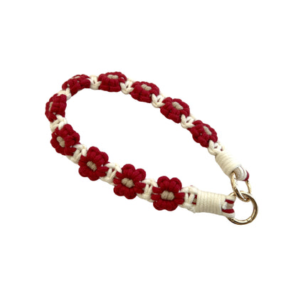 Flower Patterned Keychain Holder Acalora