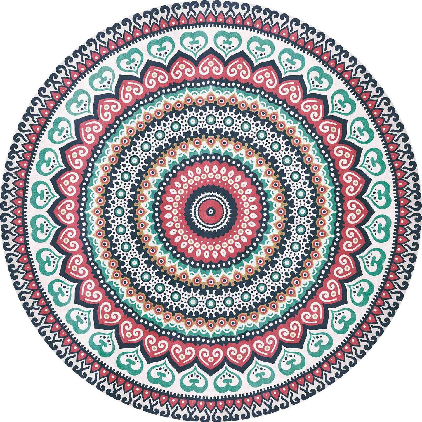 Intricate Mandala Design Area Mat