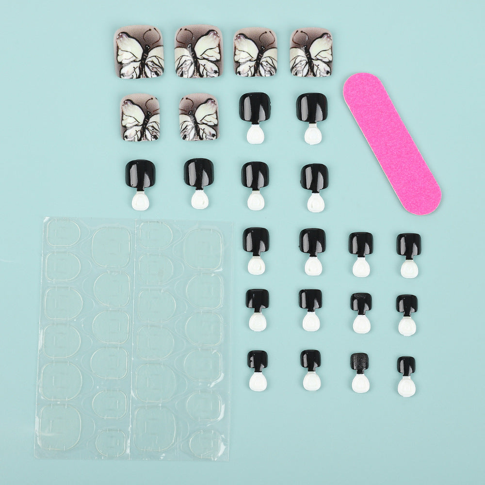 Artificial nails with butterfly design Acalora