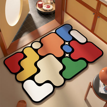 Artistic Colorful Doormat
