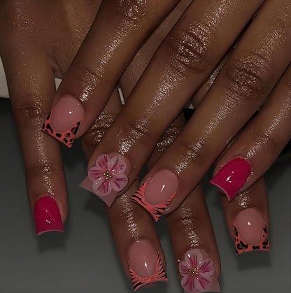 Creative Floral Nail Art Design Acalora