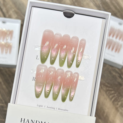 Stiletto Ombre Press-On Nail Set Acalora