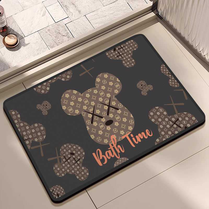 Cute Cartoon Character Bath Mat Acalora