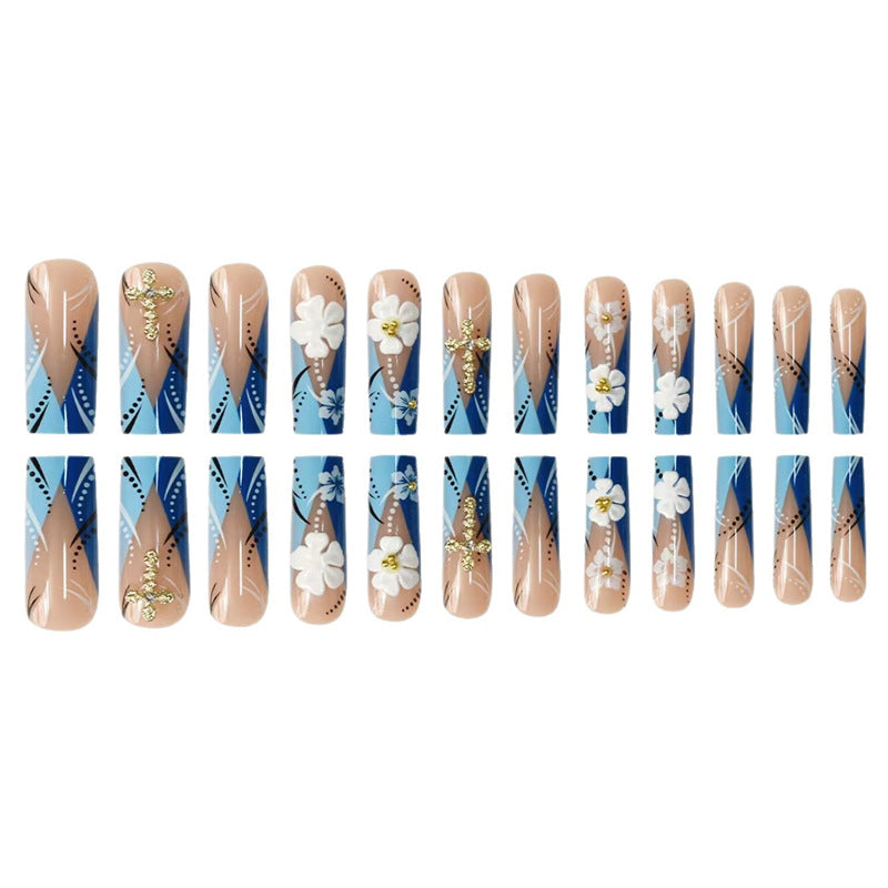 Decorative 3D Floral Nail Art Extensions Acalora