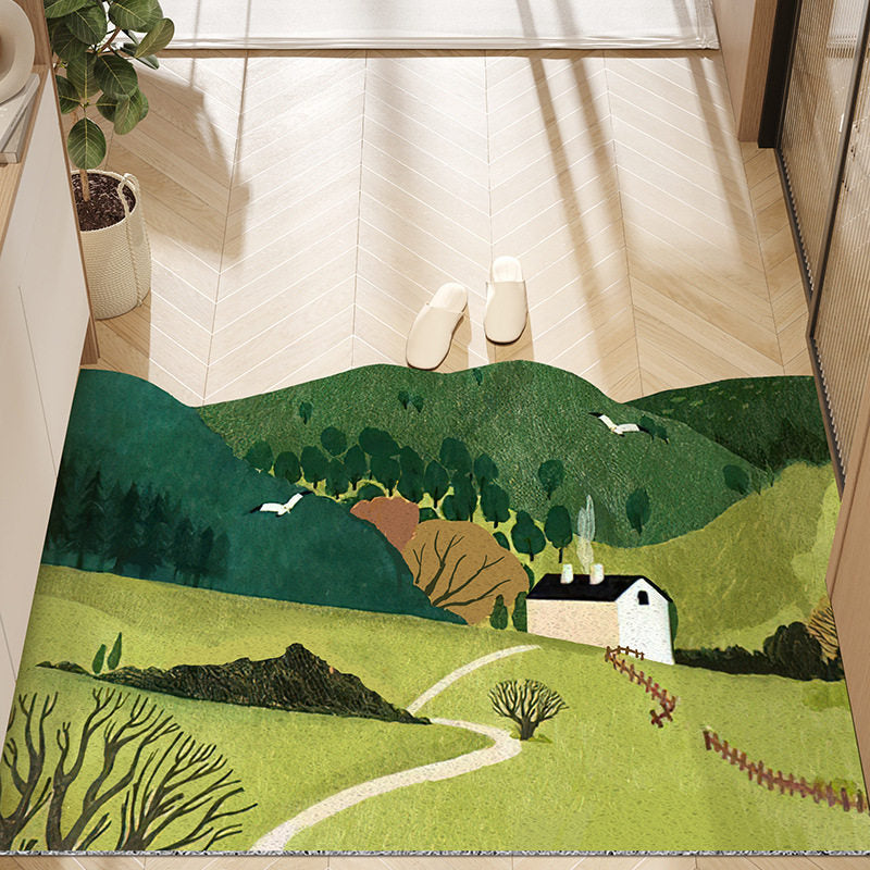 Cartoon Forest Animal Doormat
