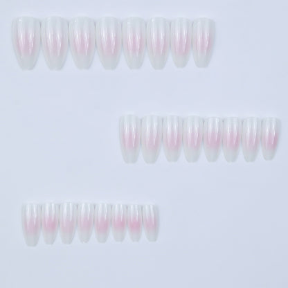 Artificial nails with elegant shine and soft gradient Acalora