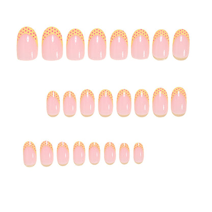 Chic Polka Dot Nail Design Acalora