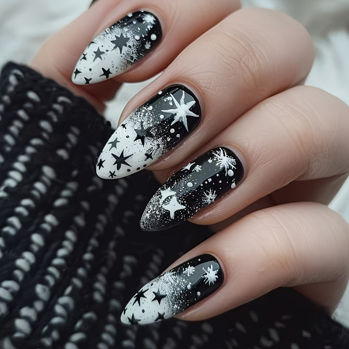 Starry Night Art Nail Wraps Acalora