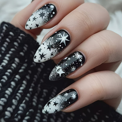 Starry Night Art Nail Wraps Acalora
