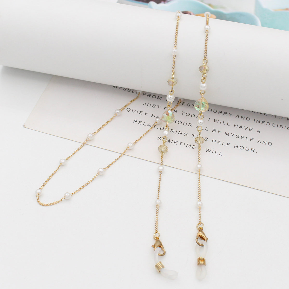 Elegant Layered Beaded Necklace Acalora