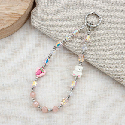Cute Character Beaded Eyewear Chain Acalora