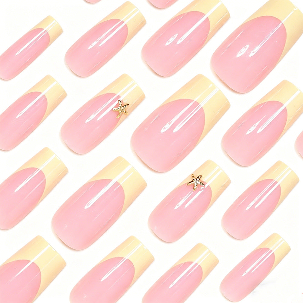 Elegant Stiletto French Tip Nail Art Acalora