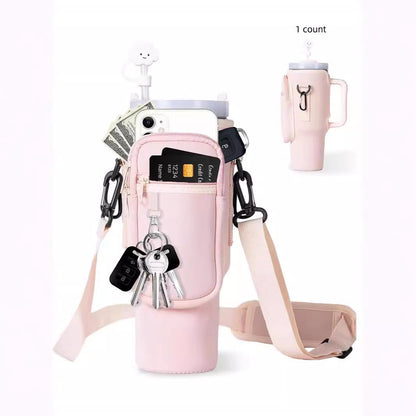 Women Multifunctional Drink Bag with Credit Card Slots Bowlift
