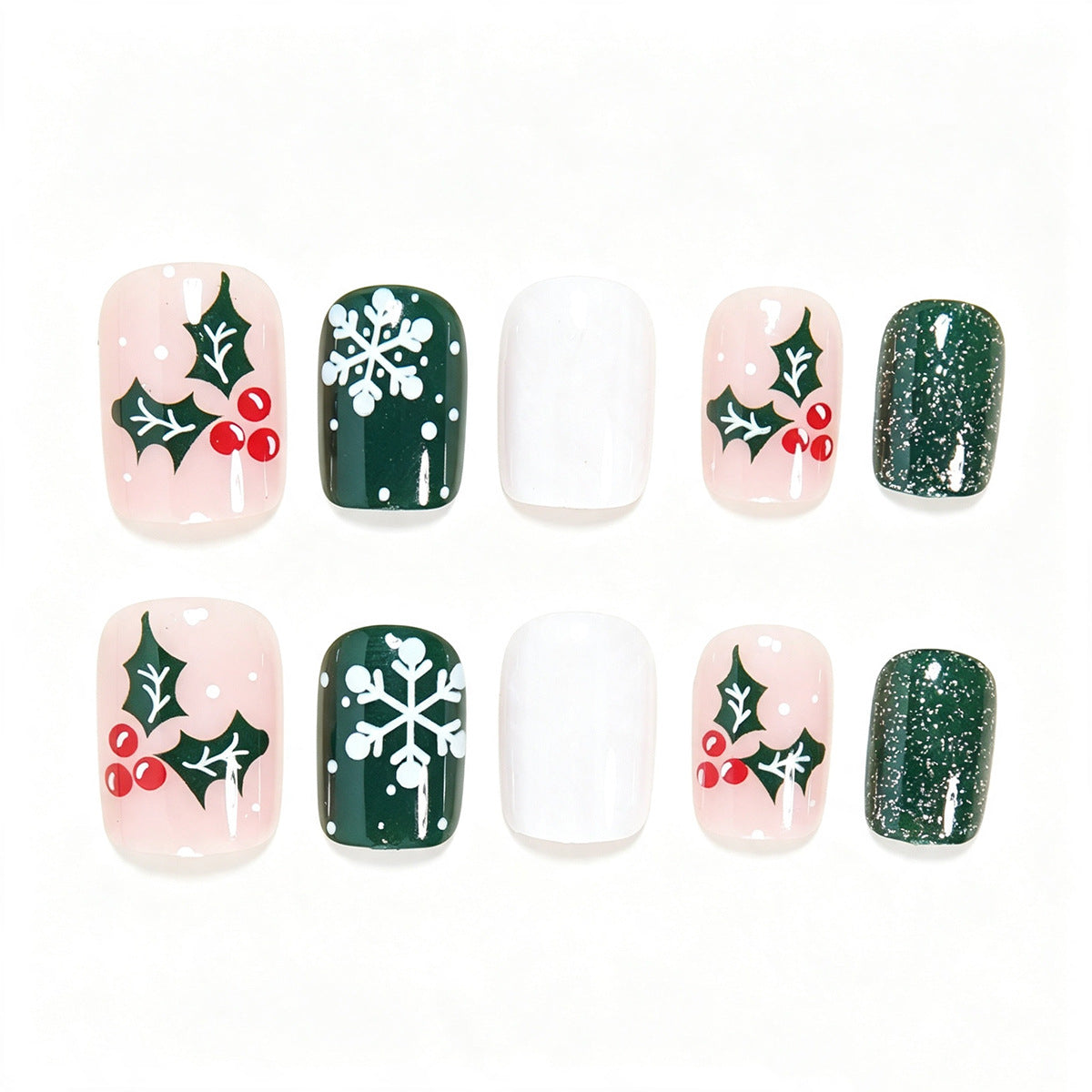 Winter-Themed Nail Art Set Acalora