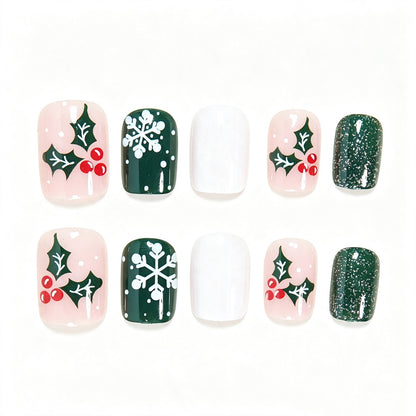Winter-Themed Nail Art Set Acalora