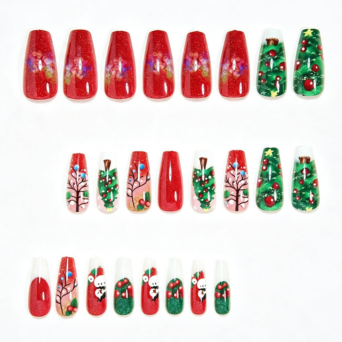 Festive Holiday Nail Art Acalora