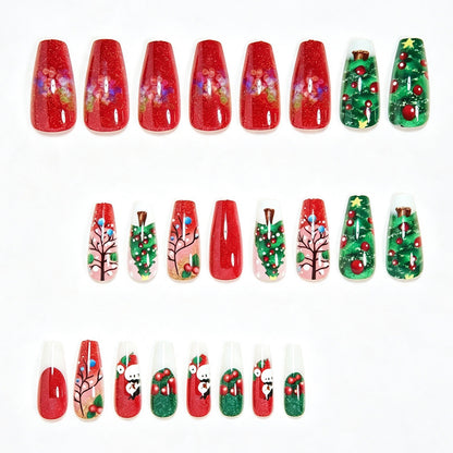 Festive Holiday Nail Art Acalora
